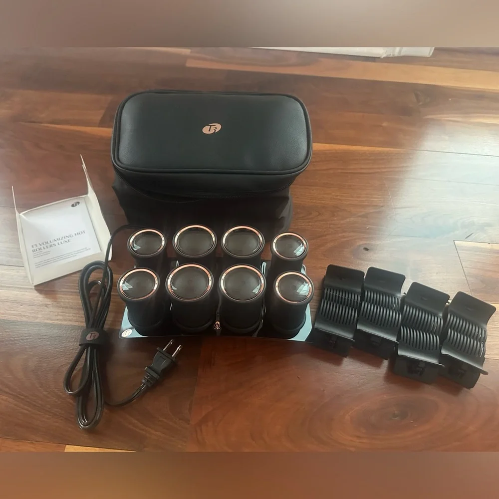 T3 Volumizing Hot Rollers LUXE and Travel Case - Picture 11 of 13